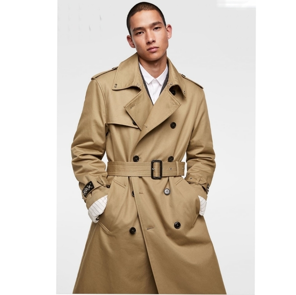 Outerwear from SEARS Men's Trench Coat - Picture 12 of 16